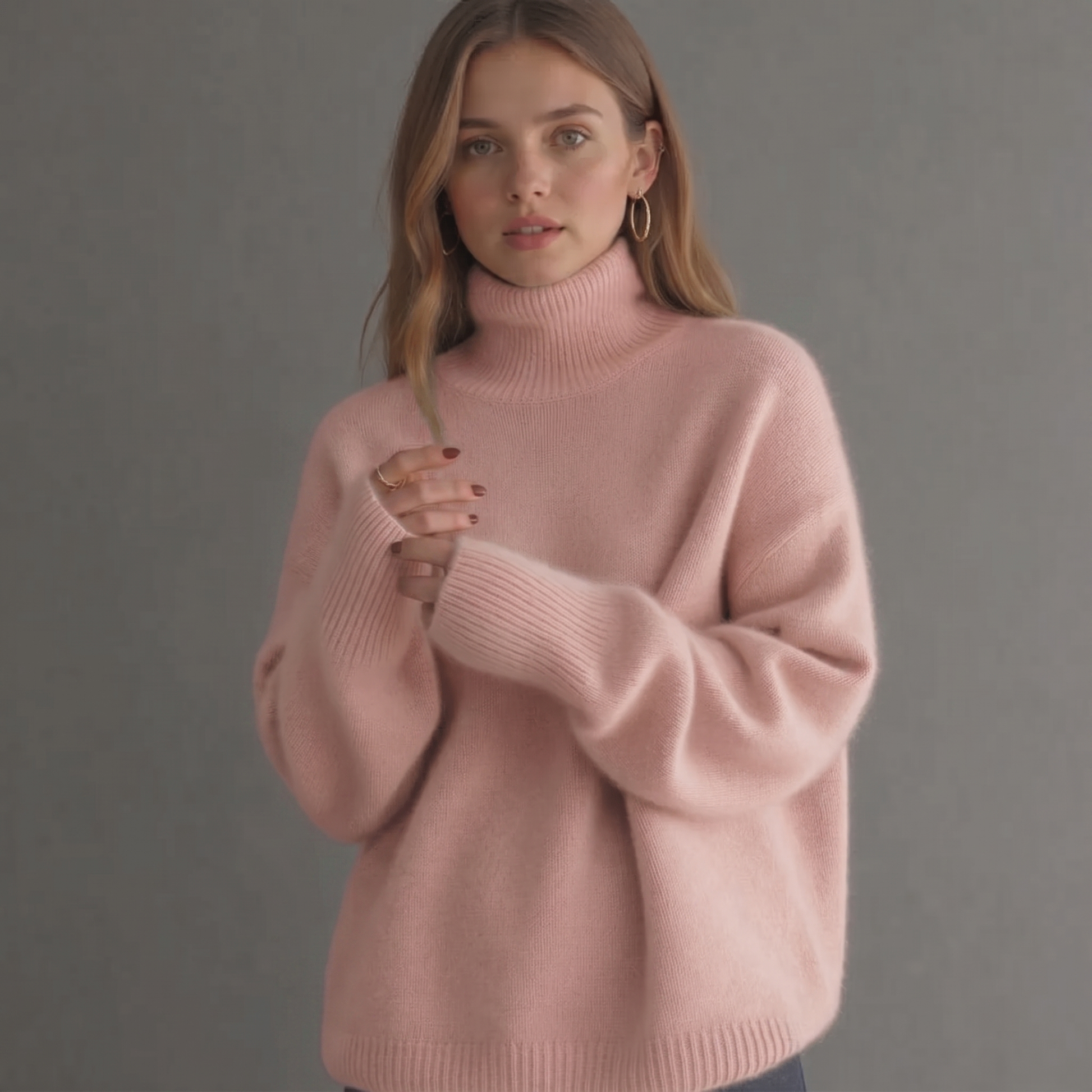 Sweatshirt | Casual | Schlichter Pullover für Damen-HauteBerlin
