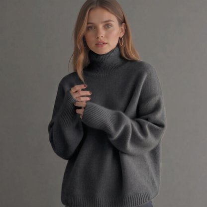 Sweatshirt | Casual | Schlichter Pullover für Damen-HauteBerlin