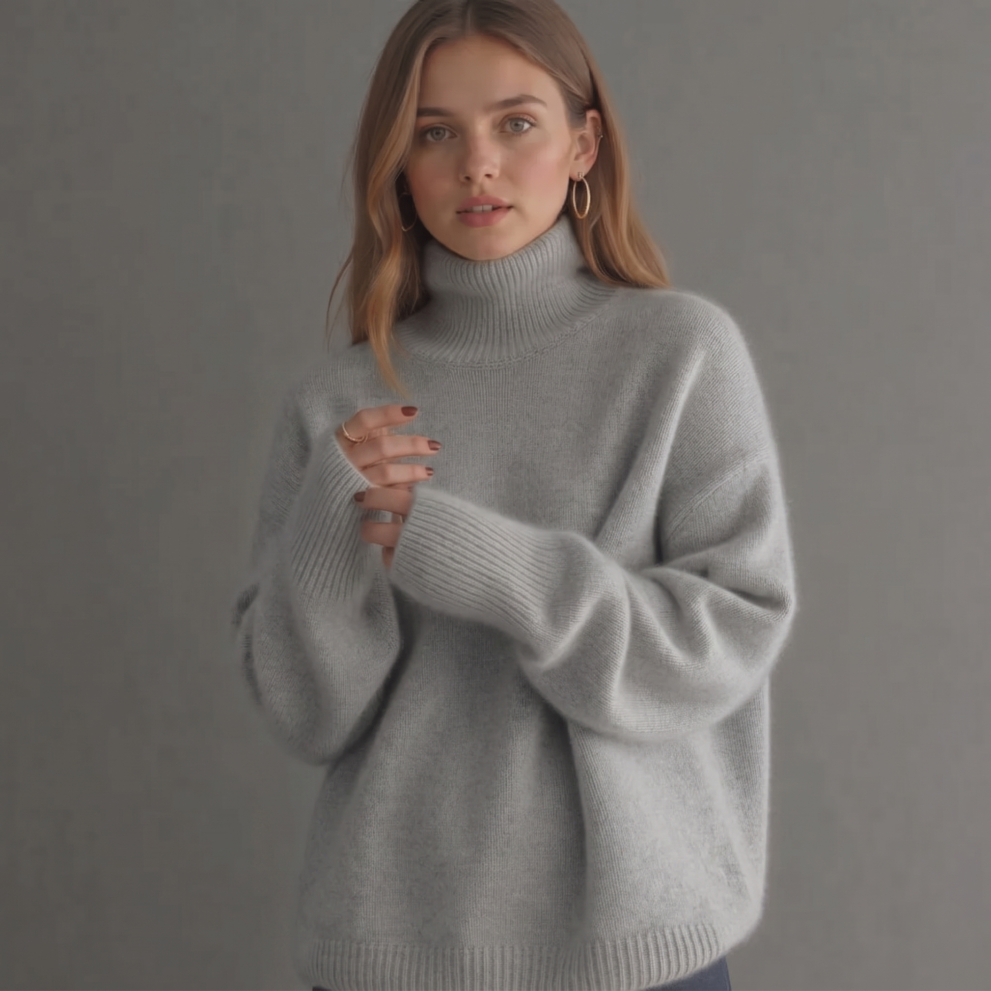 Sweatshirt | Casual | Schlichter Pullover für Damen-HauteBerlin