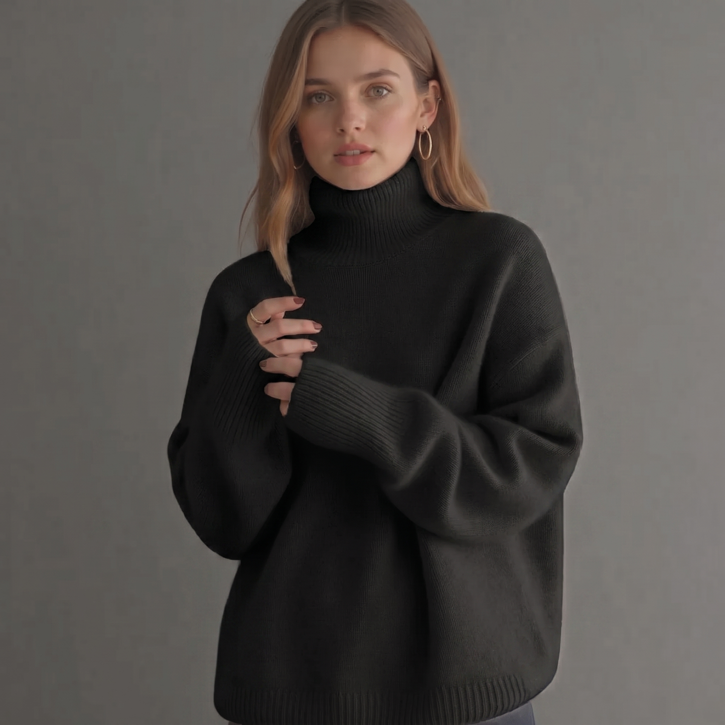 Sweatshirt | Casual | Schlichter Pullover für Damen-HauteBerlin