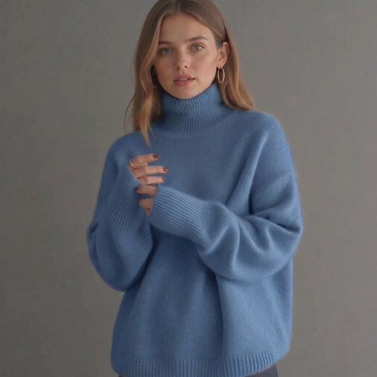 Sweatshirt | Casual | Schlichter Pullover für Damen-HauteBerlin