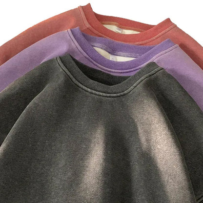 Sweatshirt - Schlichter, bequemer Rundhals-Pullover für Männer-HauteBerlin