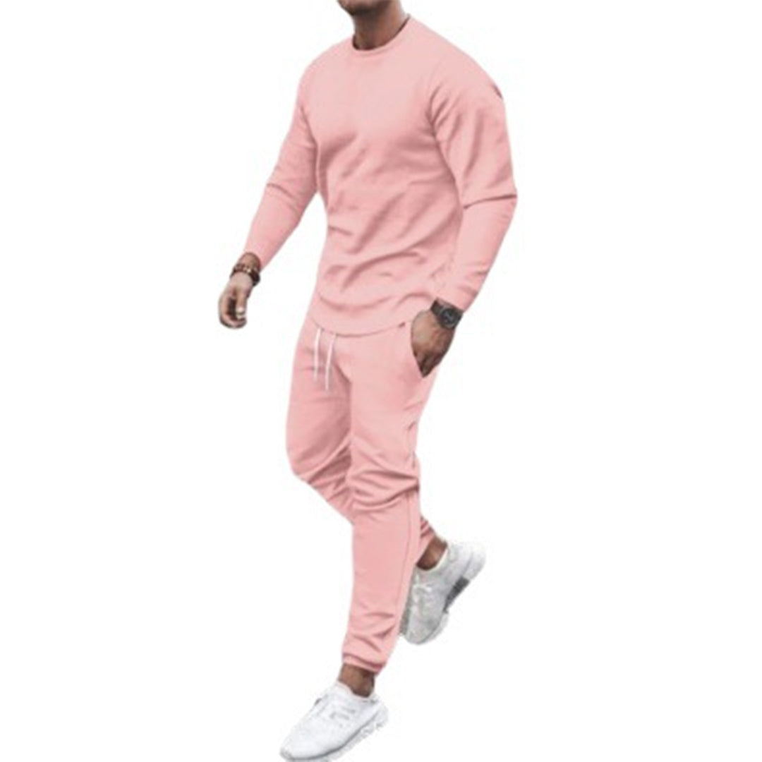 Sweatshirt und Jogger Set | Casual | Trainingsanzug | Zweiteiliges Set | Herrenbekleidung-HauteBerlin