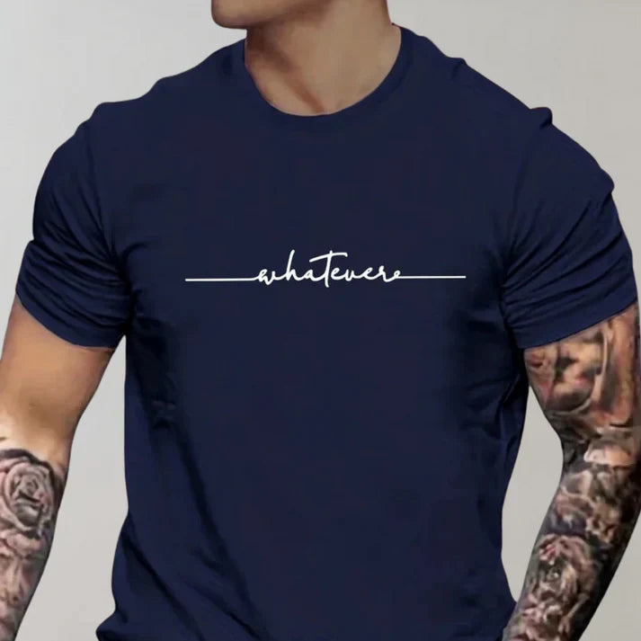 T-Shirt – Kurzärmeliges T-Shirt mit Rundhalsausschnitt für Männer-HauteBerlin