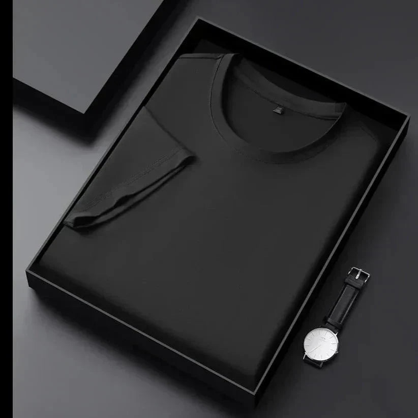 T-Shirt – atmungsaktives Kurzarm-T-Shirt mit Rundhalsausschnitt für Herren-HauteBerlin