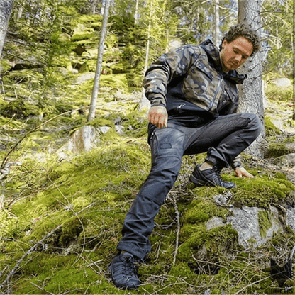 Taktische Cargohose Herren – wasserabweisende Wanderhose mit geradem Bein-HauteBerlin