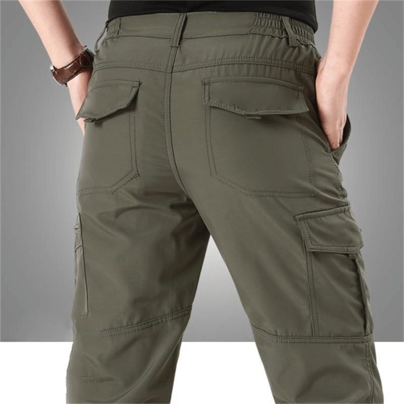 Taktische Cargohose Herren – wasserabweisende Wanderhose mit geradem Bein-HauteBerlin