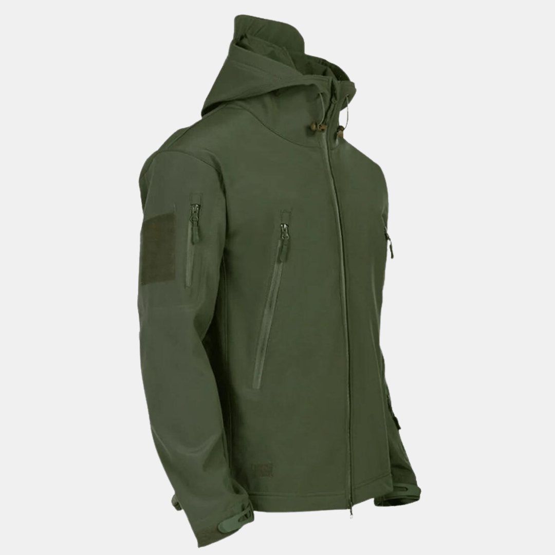 Taktische Jacke - Kapuze - Wasserdicht - Outdoorjacke - Windjacke für Männer-HauteBerlin
