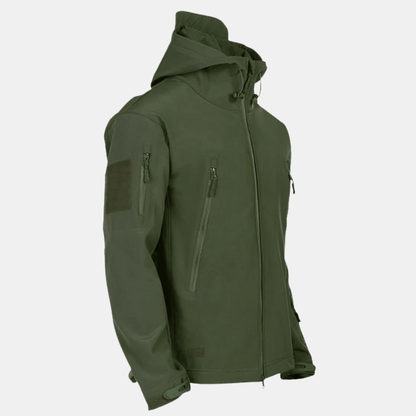Taktische Jacke - Kapuze - Wasserdicht - Outdoorjacke - Windjacke für Männer-HauteBerlin
