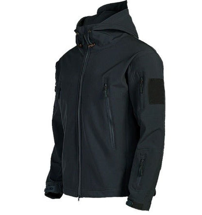 Taktische Jacke - Kapuze - Wasserdicht - Outdoorjacke - Windjacke für Männer-HauteBerlin