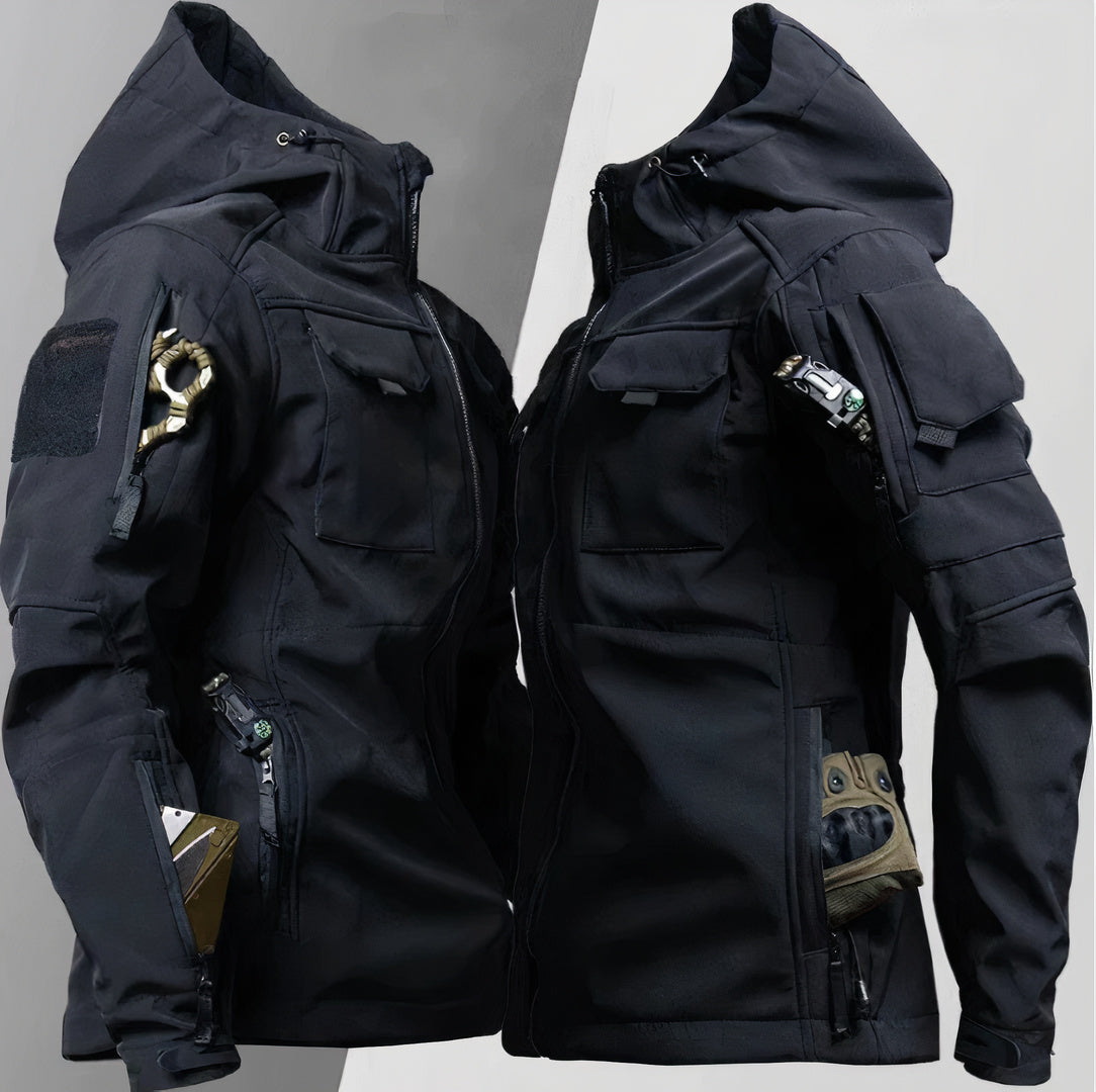 Taktische Jacke | Kapuze | Wasserdicht | Outdoorjacken | Herrenjacken-HauteBerlin