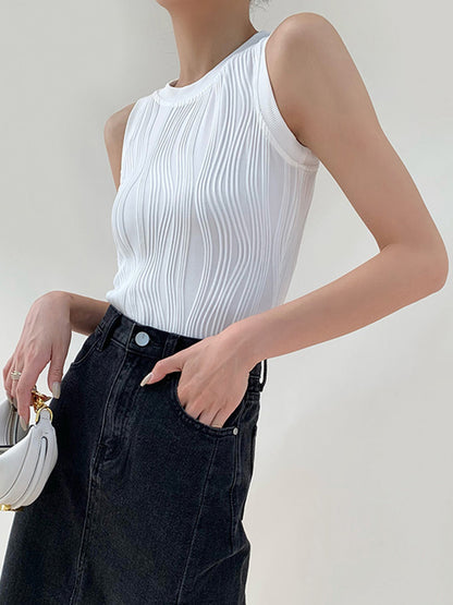Tanktop – Ärmelloses Slim-Fit-Top für Damen-HauteBerlin