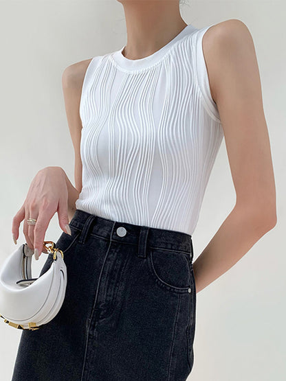Tanktop – Ärmelloses Slim-Fit-Top für Damen-HauteBerlin