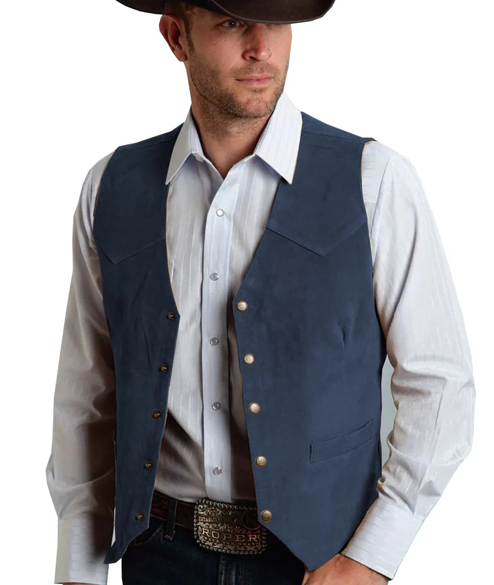 Trachtenweste Herren - Traditionell Rosa Oktoberfest-HauteBerlin