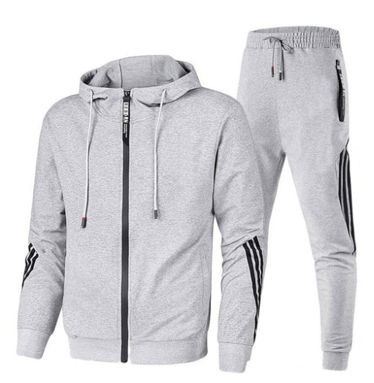 Trainingsanzug – Kapuzenjacke – Reißverschluss – Trainingsanzugjacke – Trainingsanzughose-HauteBerlin