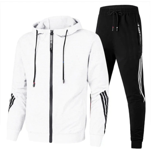 Trainingsanzug – Kapuzenjacke – Reißverschluss – Trainingsanzugjacke – Trainingsanzughose-HauteBerlin