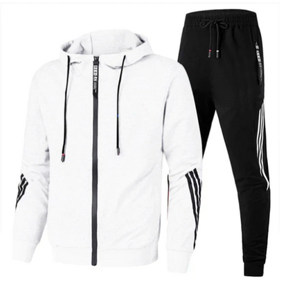 Trainingsanzug – Kapuzenjacke – Reißverschluss – Trainingsanzugjacke – Trainingsanzughose-HauteBerlin