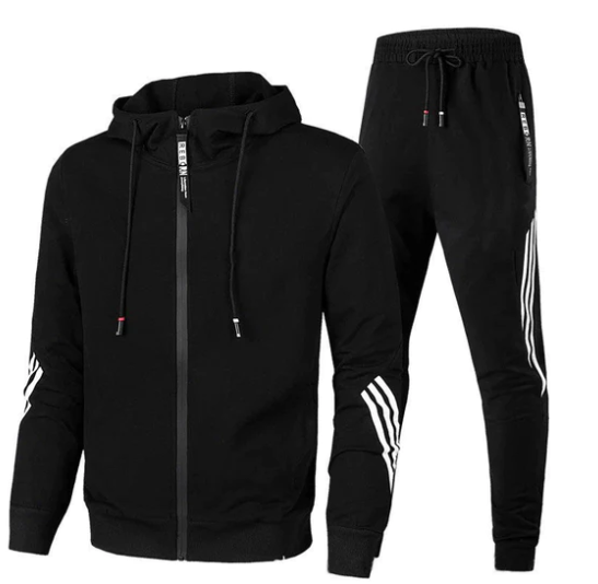 Trainingsanzug – Kapuzenjacke – Reißverschluss – Trainingsanzugjacke – Trainingsanzughose-HauteBerlin