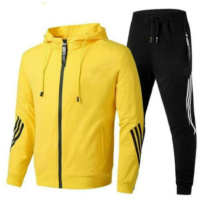Trainingsanzug – Kapuzenjacke – Reißverschluss – Trainingsanzugjacke – Trainingsanzughose-HauteBerlin