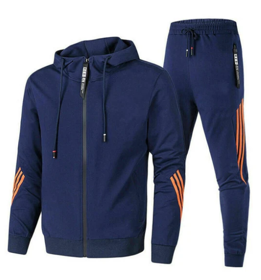 Trainingsanzug – Kapuzenjacke – Reißverschluss – Trainingsanzugjacke – Trainingsanzughose-HauteBerlin