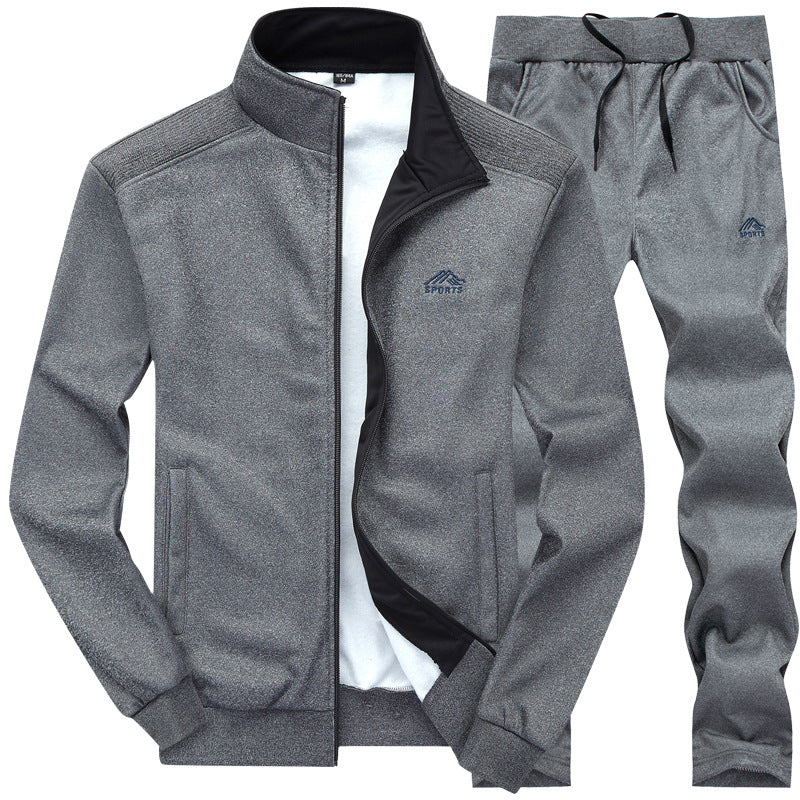 Trainingsanzug | Slim Fit | Zip-Up | Herren-Trainingsanzug | Herren-Sportbekleidungs-Sets-HauteBerlin