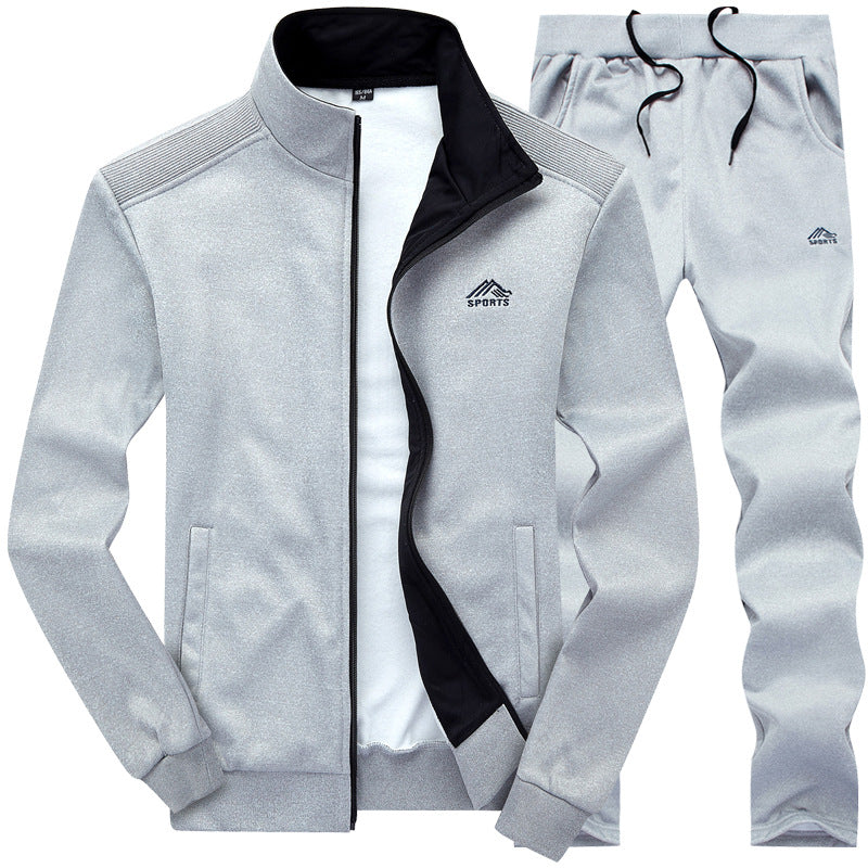 Trainingsanzug | Slim Fit | Zip-Up | Herren-Trainingsanzug | Herren-Sportbekleidungs-Sets-HauteBerlin