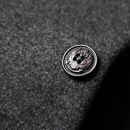 Trenchcoat aus Wolle - Einreihig - Mittellang - Trenchcoat - Herrenjacken-HauteBerlin