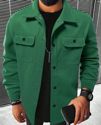 Überhemd | Warm | Button-Up | Hemdjacke | Herrenhemden-HauteBerlin