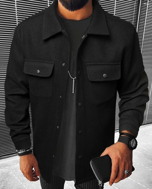 Überhemd | Warm | Button-Up | Hemdjacke | Herrenhemden-HauteBerlin
