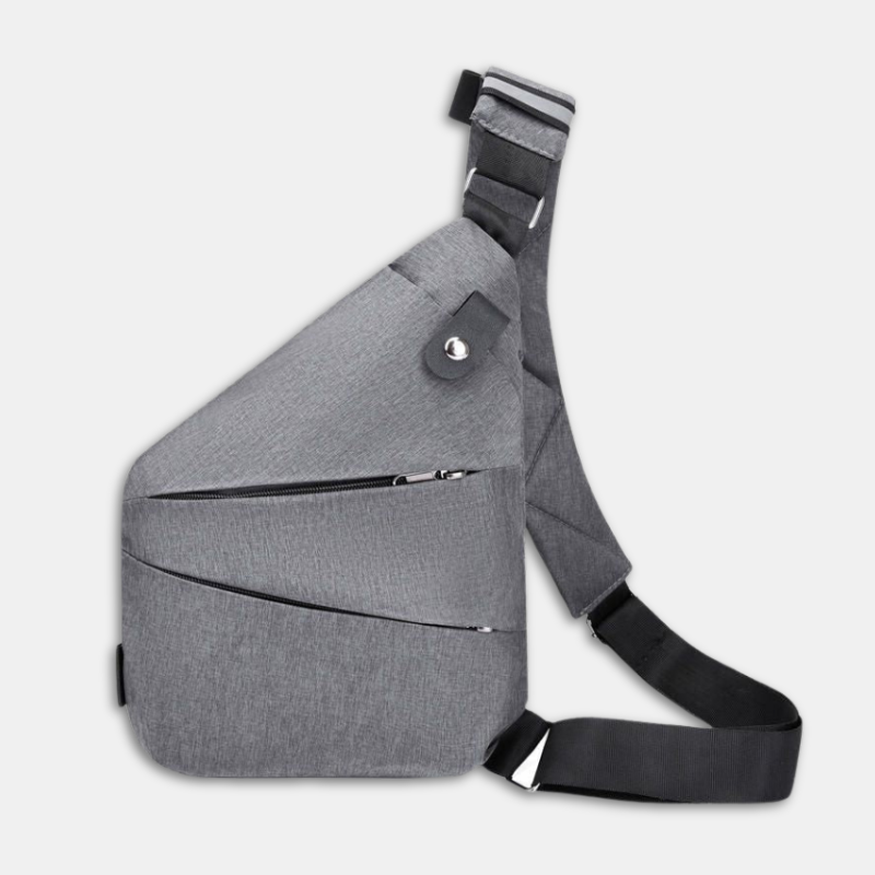 Umhängetasche – verstellbar – diebstahlsicher – Brustbeutel – Herrentaschen-HauteBerlin