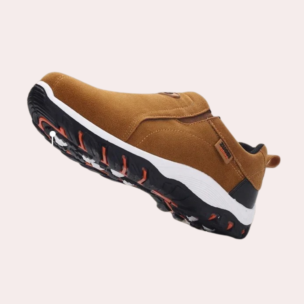Walking-Schuhe – Herren-Orthopädieschuhe mit Gummisohle zum Hineinschlüpfen-HauteBerlin