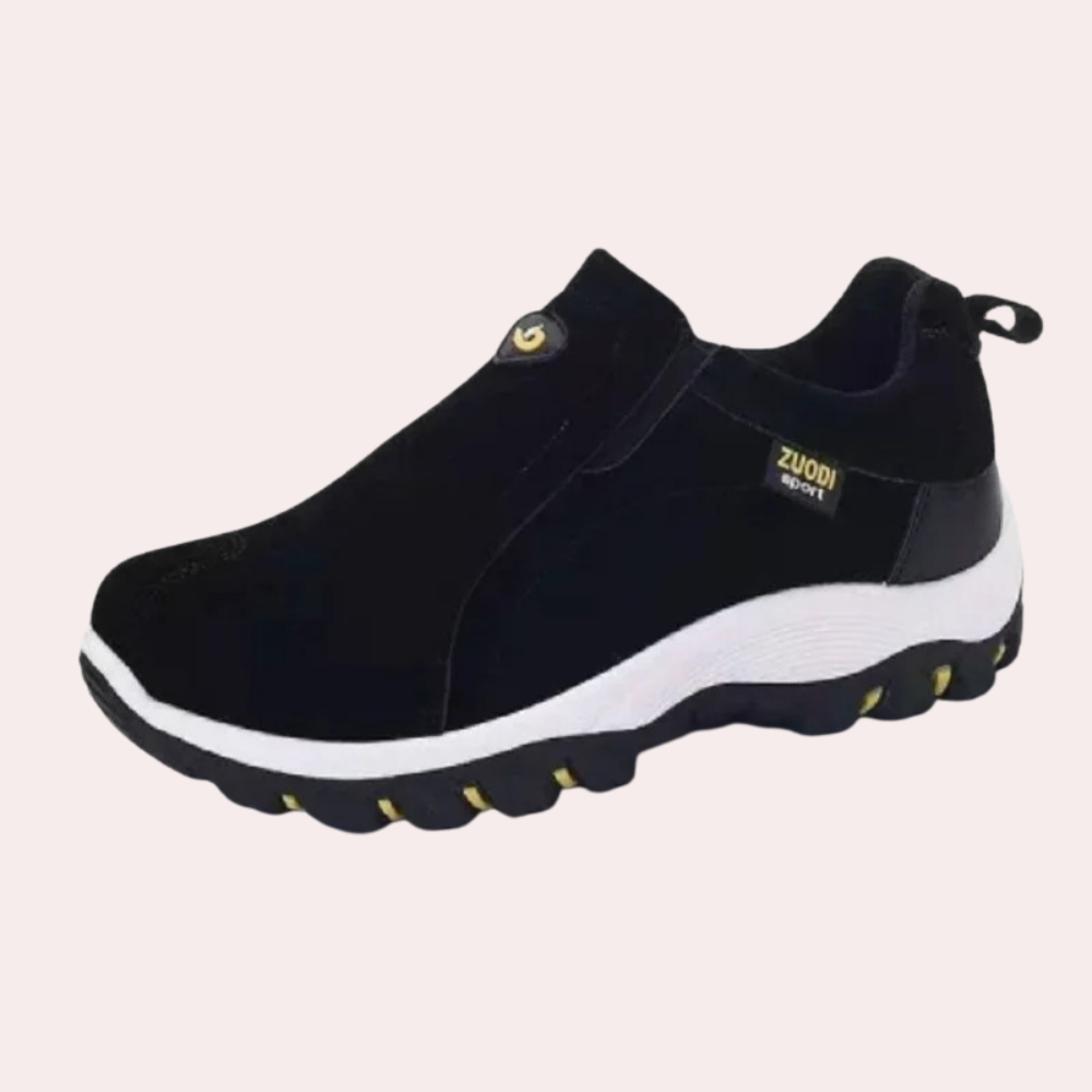 Walking-Schuhe – Herren-Orthopädieschuhe mit Gummisohle zum Hineinschlüpfen-HauteBerlin