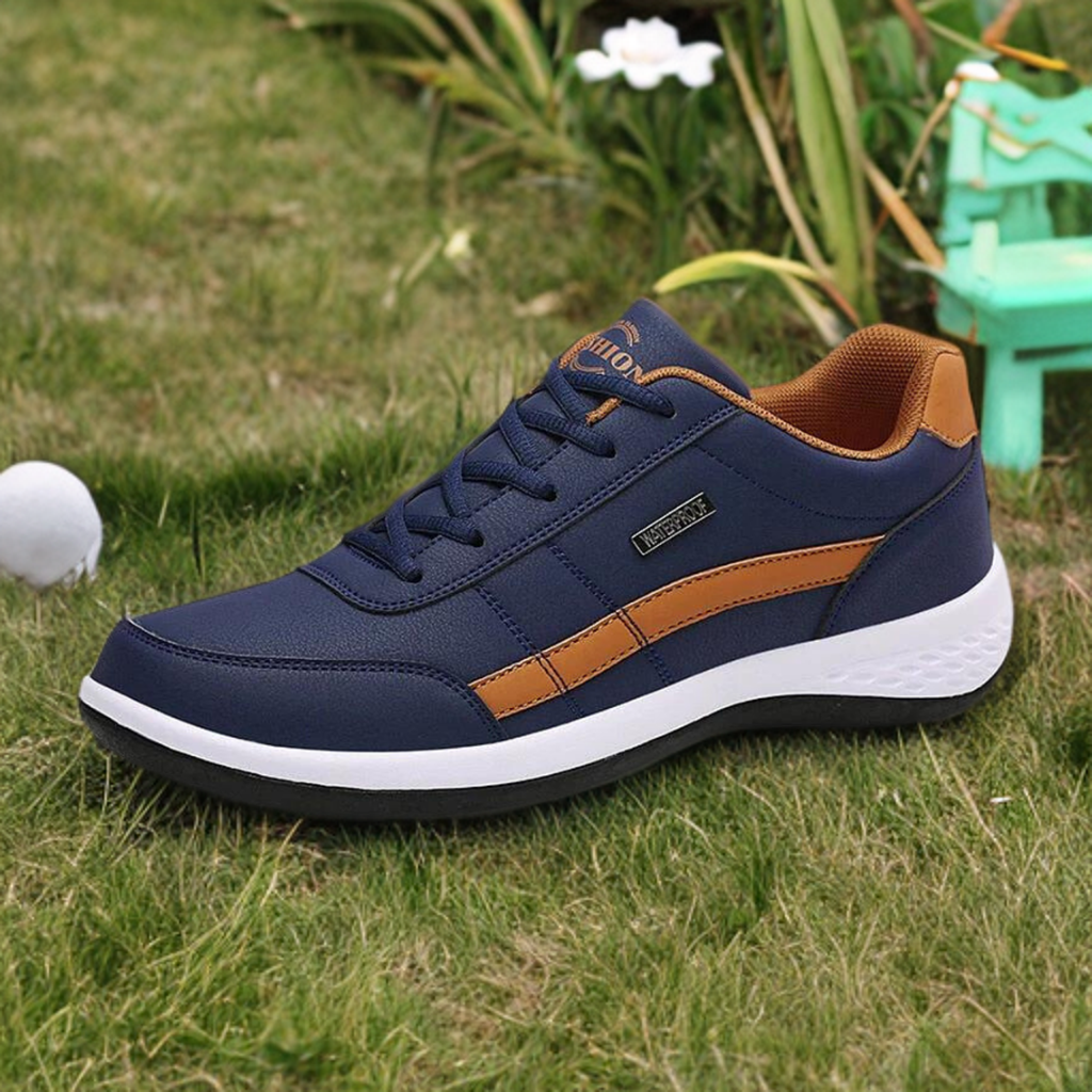 Walking-Schuhe – Schnürschuhe – Orthopädisch – Herren-Sneaker – Turnschuhe-HauteBerlin