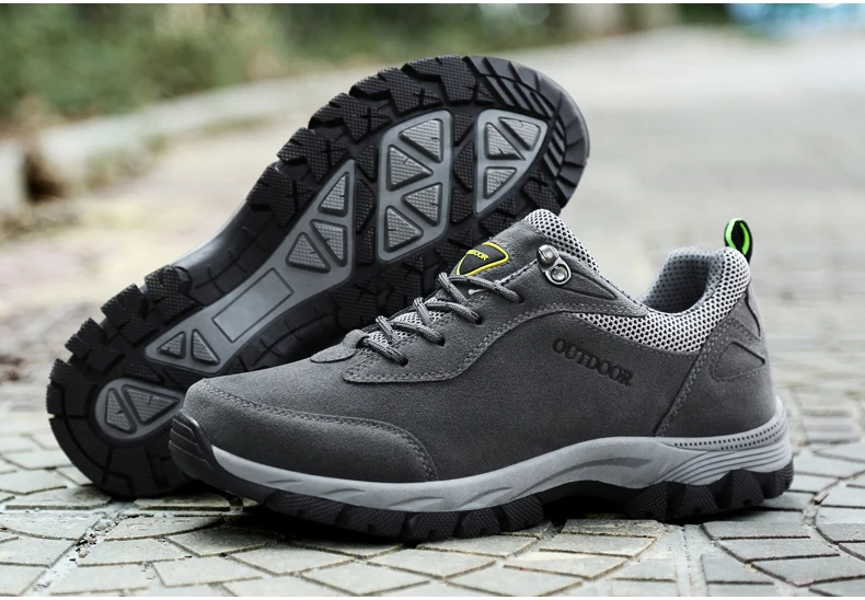 Wanderschuhe - Orthopädische Outdoor-Wanderschuhe für Männer zum Hineinschlüpfen-HauteBerlin