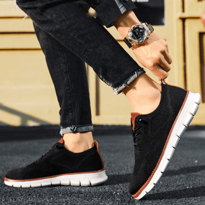 Wanderschuhe | Slip-On | Ergonomisch | Mesh-Sneaker | Herrenschuhe-HauteBerlin