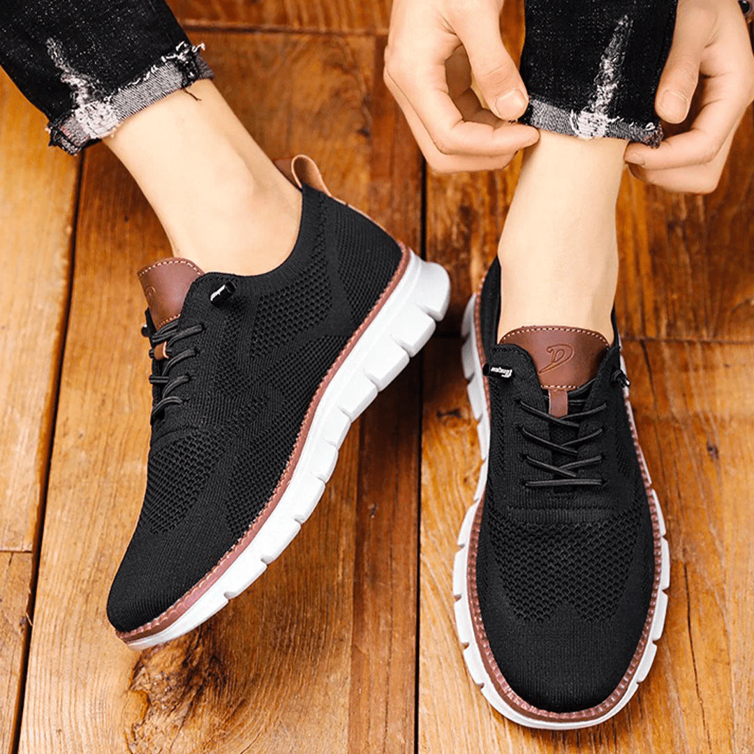 Wanderschuhe | Slip-On | Ergonomisch | Mesh-Sneaker | Herrenschuhe-HauteBerlin