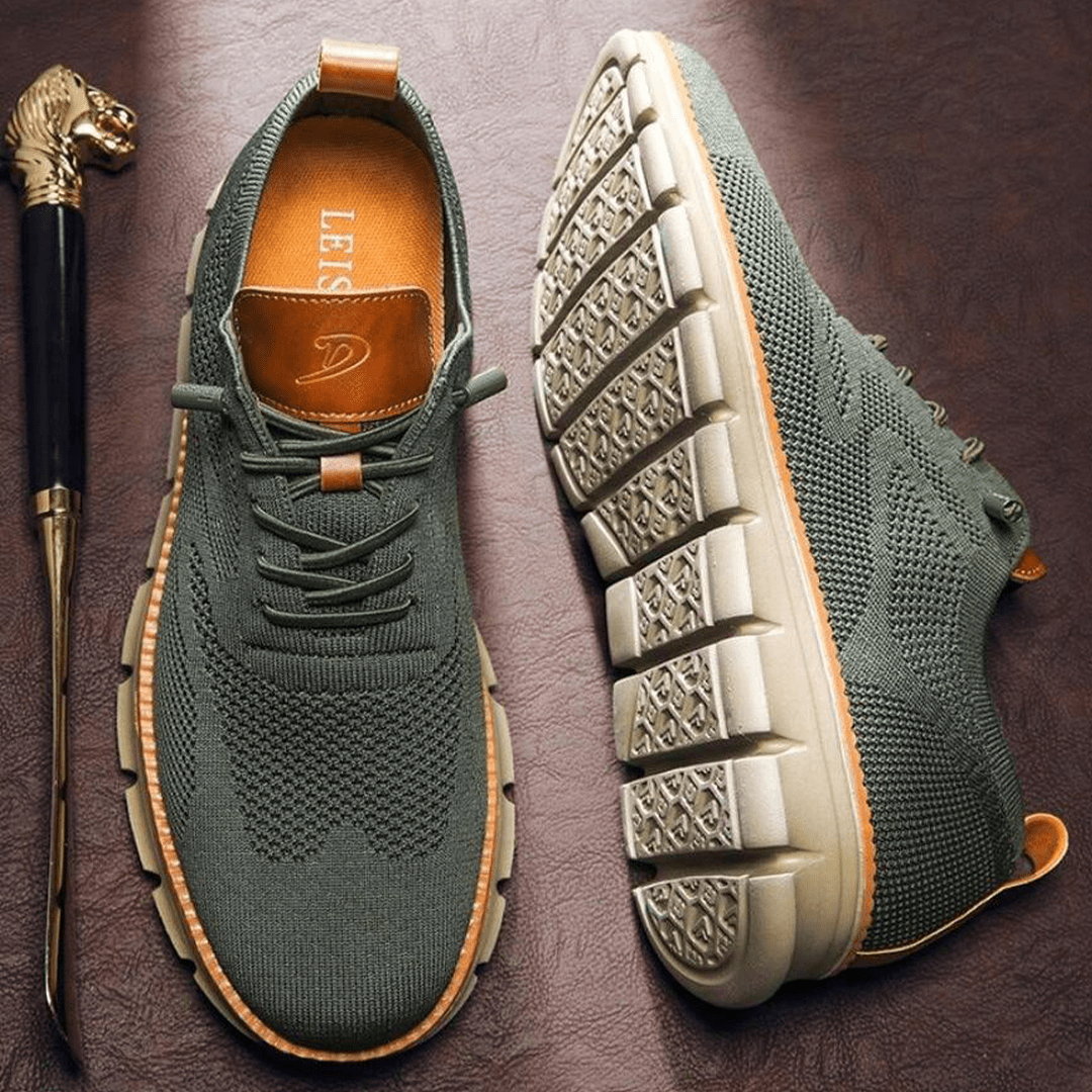 Wanderschuhe | Slip-On | Ergonomisch | Mesh-Sneaker | Herrenschuhe-HauteBerlin