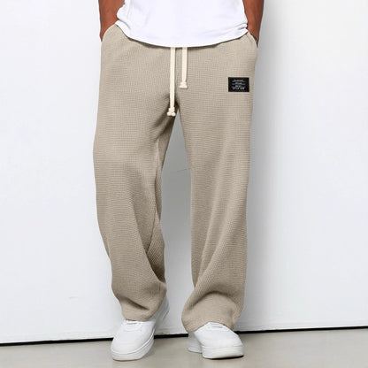 Weite Hose Herren mit Kordelzug Khaki