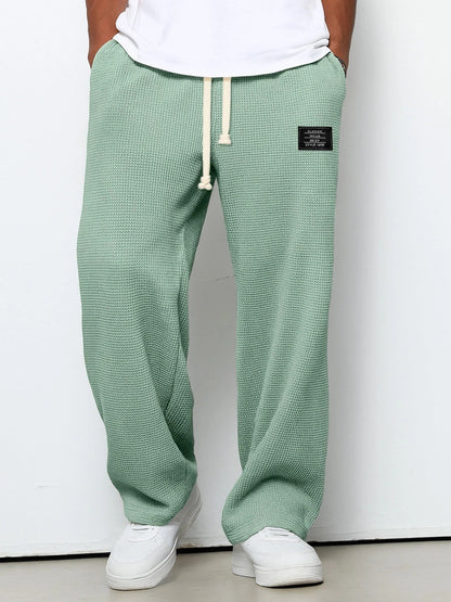 Weite Hose Herren mit Kordelzug Grün