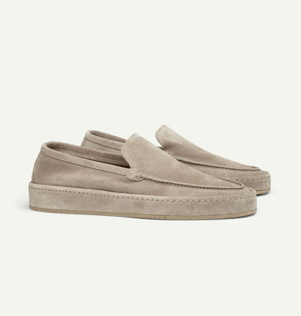 Wildleder-Loafer | Herren Slip-On-Schuhe-HauteBerlin