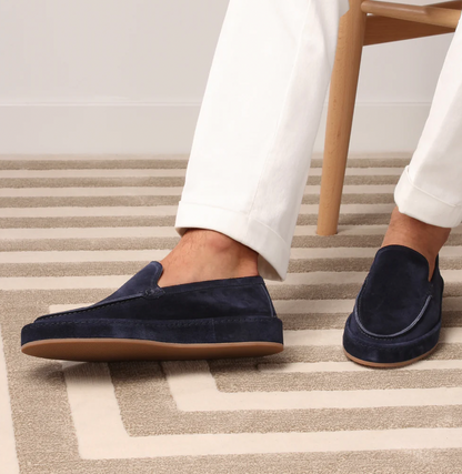 Wildleder-Loafer | Herren Slip-On-Schuhe-HauteBerlin
