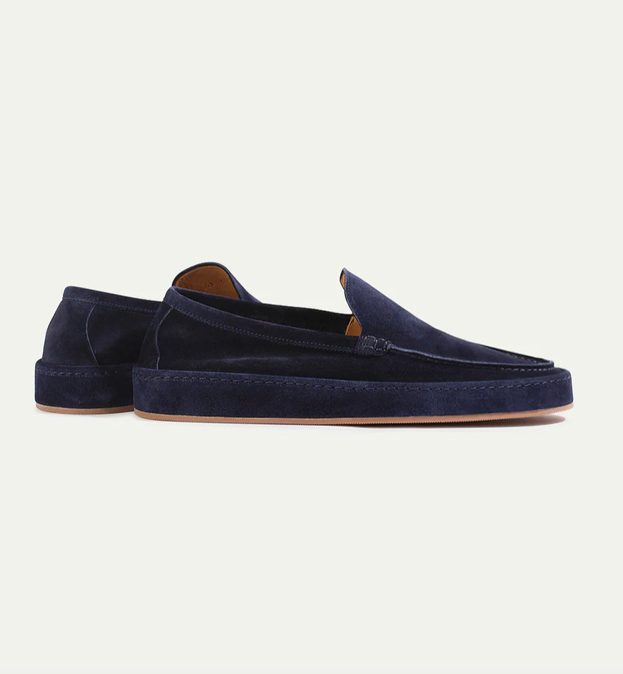 Wildleder-Loafer | Herren Slip-On-Schuhe-HauteBerlin