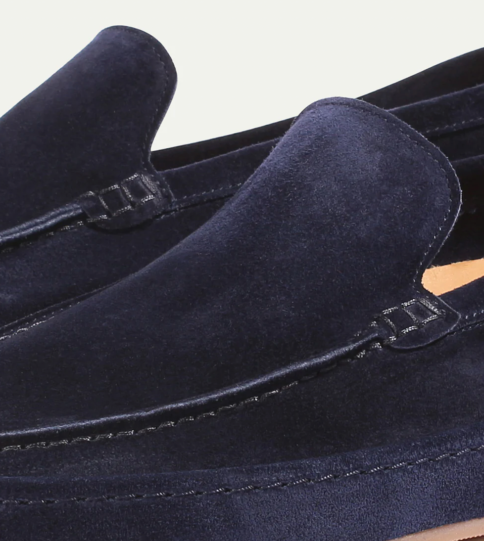Wildleder-Loafer | Herren Slip-On-Schuhe-HauteBerlin