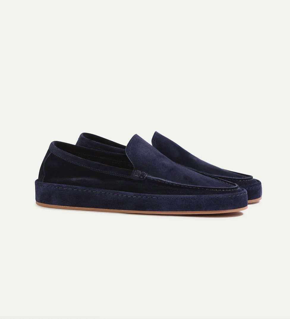 Wildleder-Loafer | Herren Slip-On-Schuhe-HauteBerlin