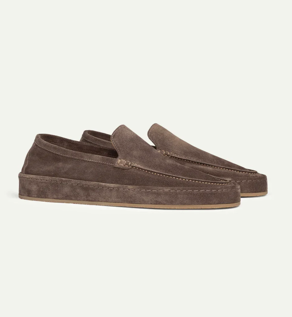 Wildleder-Loafer | Herren Slip-On-Schuhe-HauteBerlin