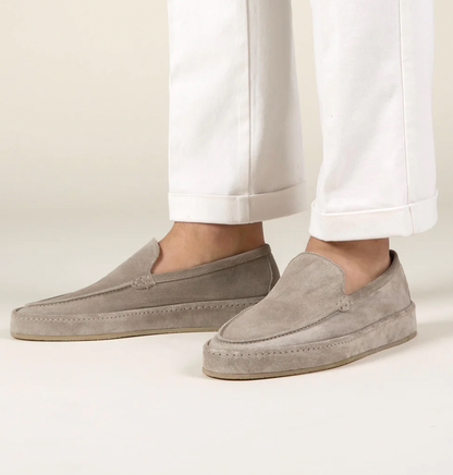 Wildleder-Loafer | Herren Slip-On-Schuhe-HauteBerlin