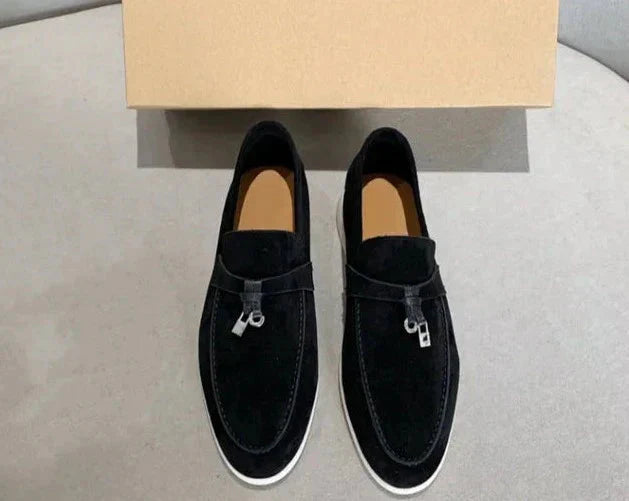 Wildleder-Loafers | Leder | Slip-On | Herren-Anzugschuhe | Loafers-HauteBerlin
