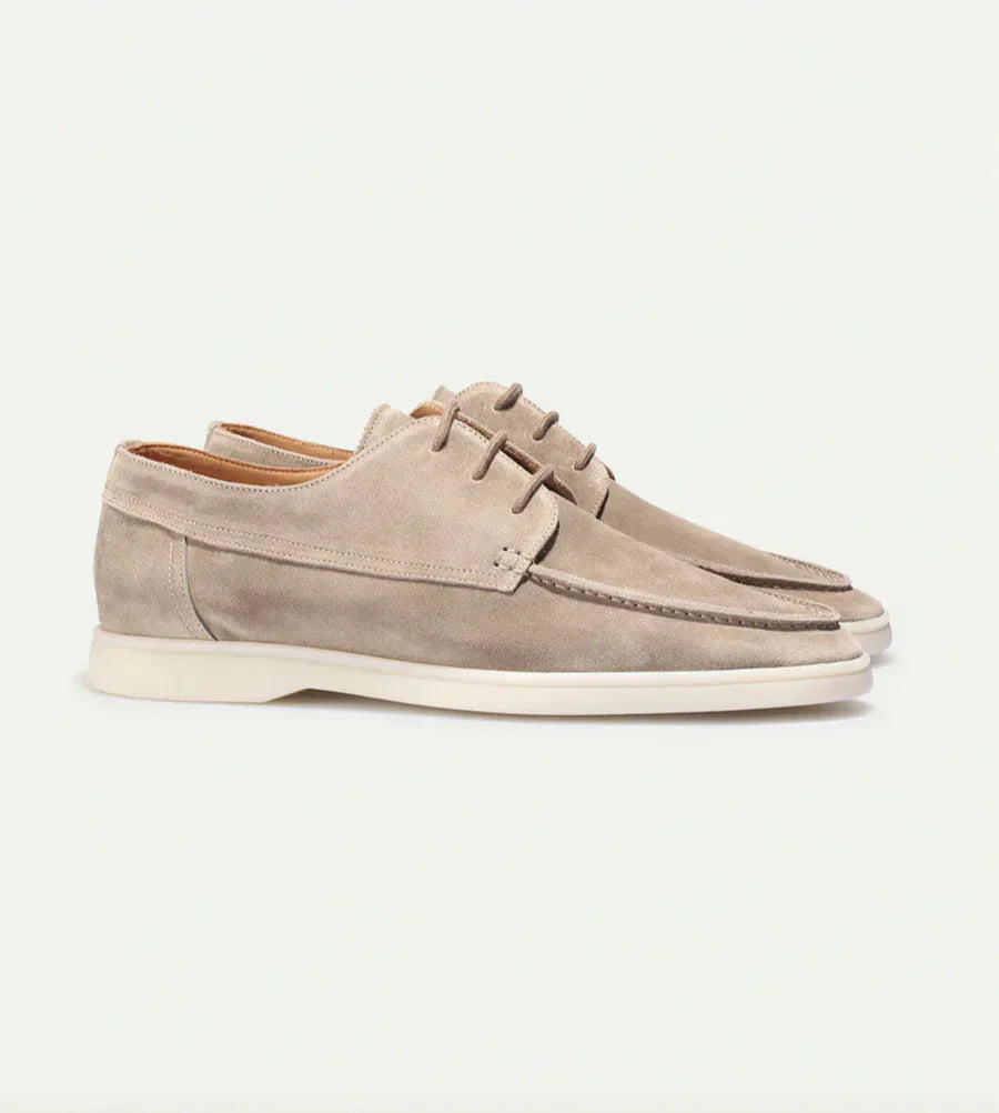 Wildleder-Loafers | Schnürschuhe | Wildlederschuhe | Anzugschuhe | Herren-Wildleder-Slipper-HauteBerlin