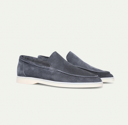 Wildleder-Slipper – zum Hineinschlüpfen – bequem – Lederslipper – Herrenschuhe-HauteBerlin
