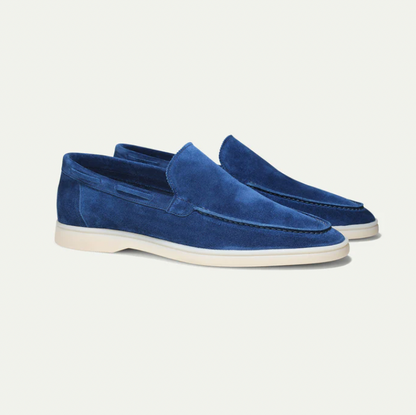 Wildleder-Slipper – zum Hineinschlüpfen – bequem – Lederslipper – Herrenschuhe-HauteBerlin
